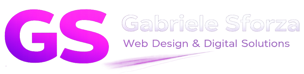 Logo Gabriele Sforza - Web Design, SEO Locale e Marketing Digitale